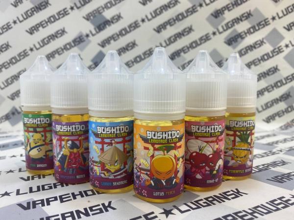 Bushido Lemonade Clash 30мл 20мг 50/50