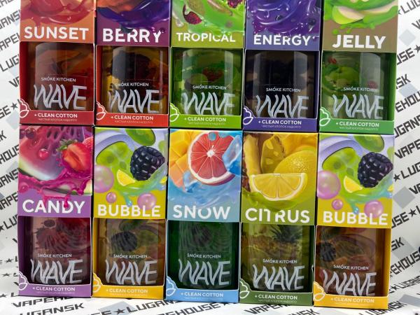 SMOKE KITCHEN WAVE 100 ml 3 mg. 0 mg. 70/30 + вата